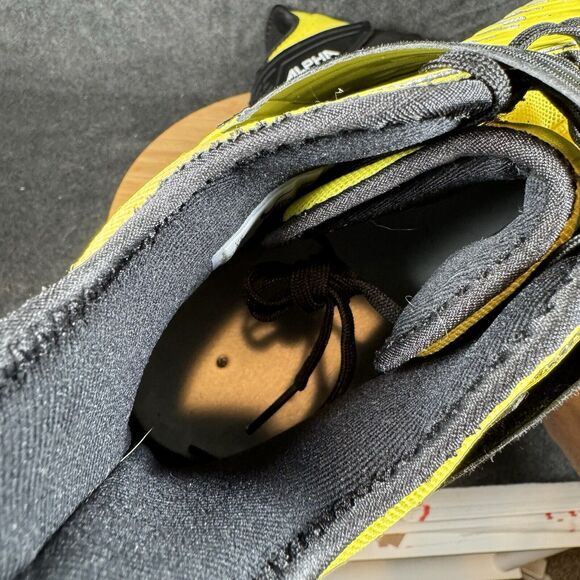 Nike Alpha Menace Pro‎ 2 Mid Yellow Black Football Cleat Size 14 New AQ3209-701 main image 5